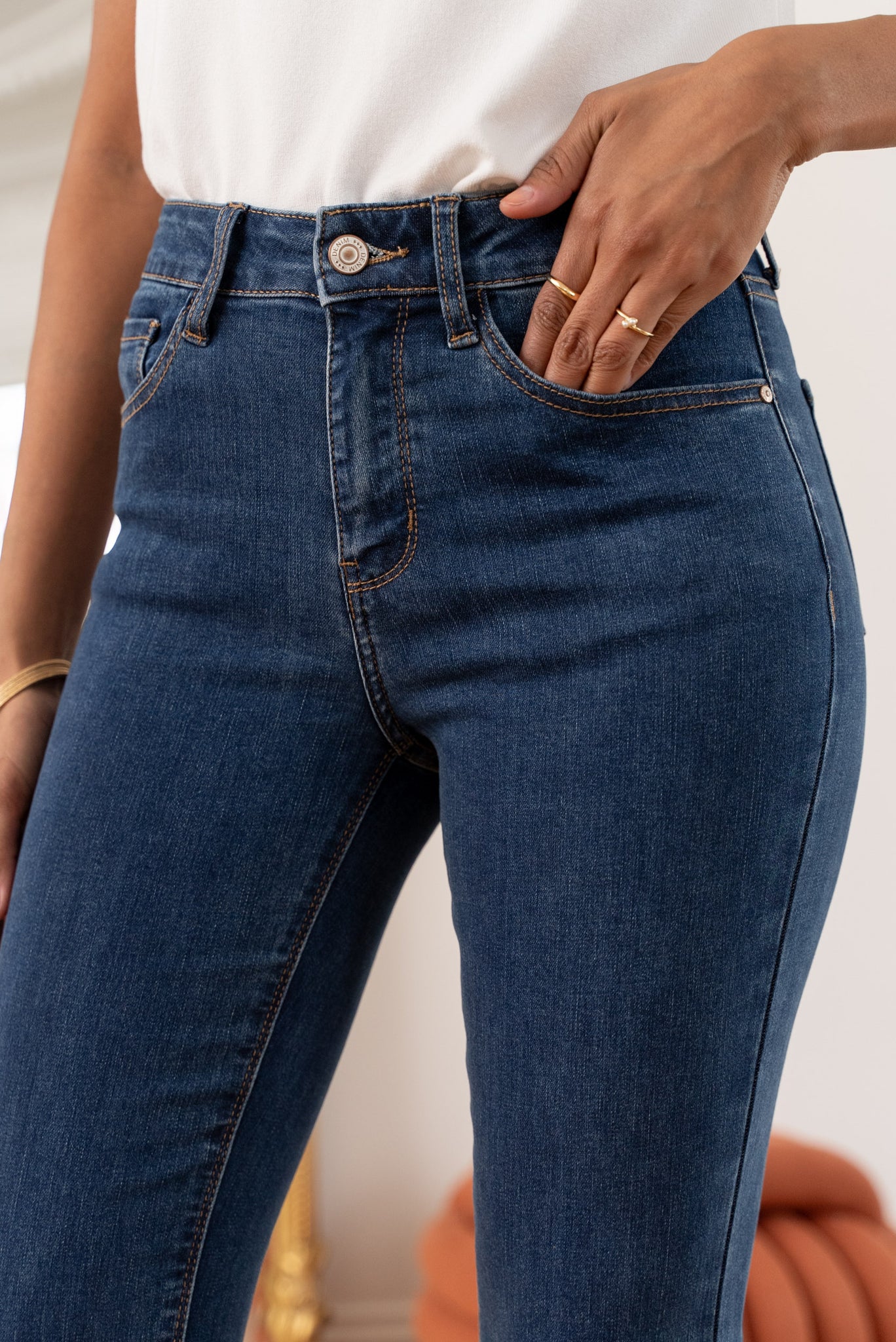 Bootcut flare classic blue jeans