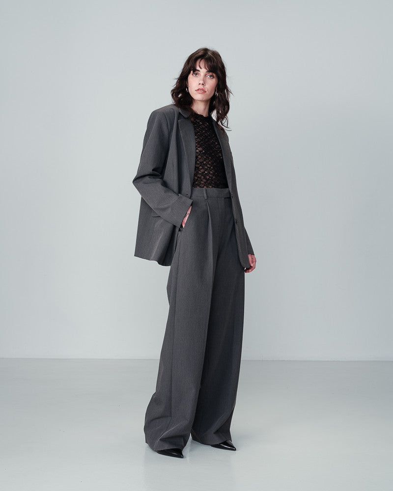 Tailored trousers-graphite